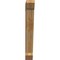 Ekena Millwork Traditional Slat Rough Sawn Bracket, Western Red Cedar, 6"W x 34"D x 46"H BKT06X34X46TRA06RWR - alternate 3